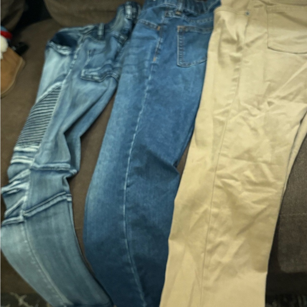 Macy's Kids Jeans - Blue and Tan